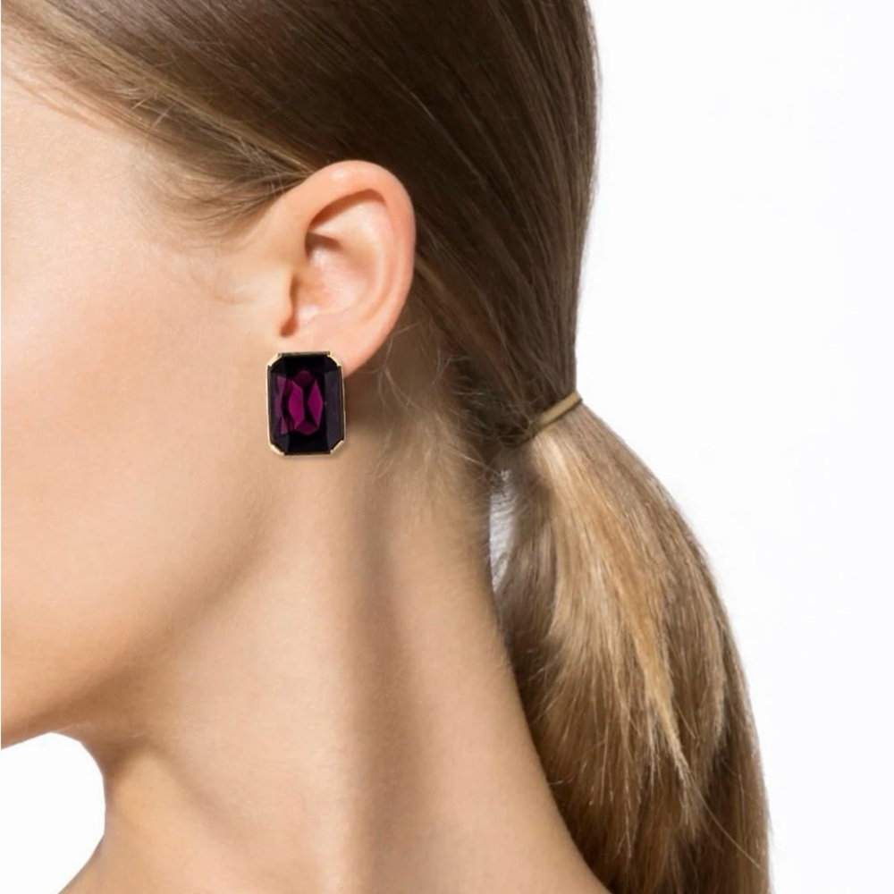 JOSÉ & MARIA BARRERA CRYSTAL EARRINGS
